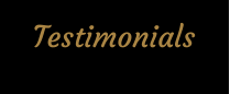 Testimonials
