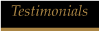 Testimonials